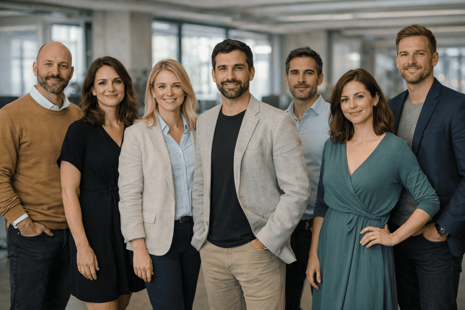 Team working on AI trading platform — Pulse Luxentis